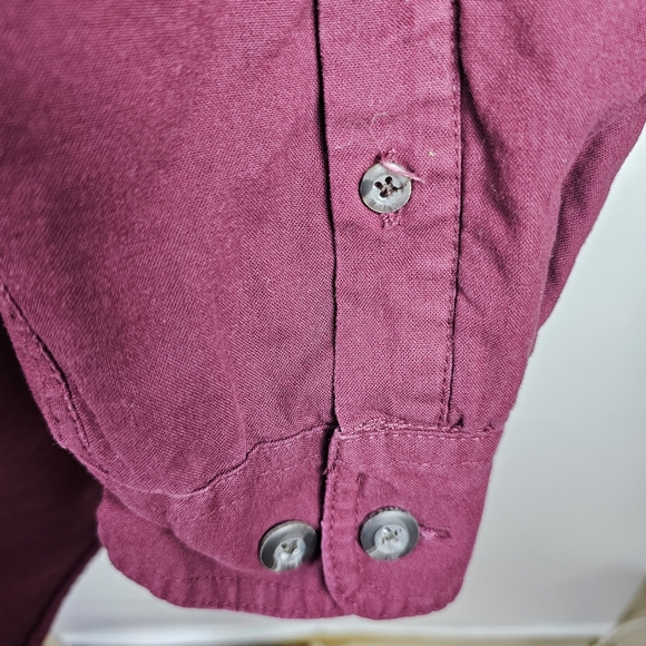 Wolverine Men's Fleece Lined Long Sleeve Shacket Work Casual Size L - Picture 6 of 9